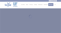 Desktop Screenshot of flseagrant.org